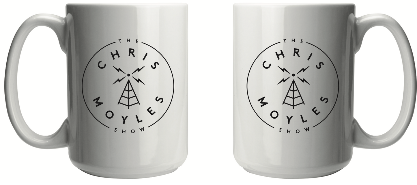 The Chris Moyles Show Oversize 'Stein' Mug - White