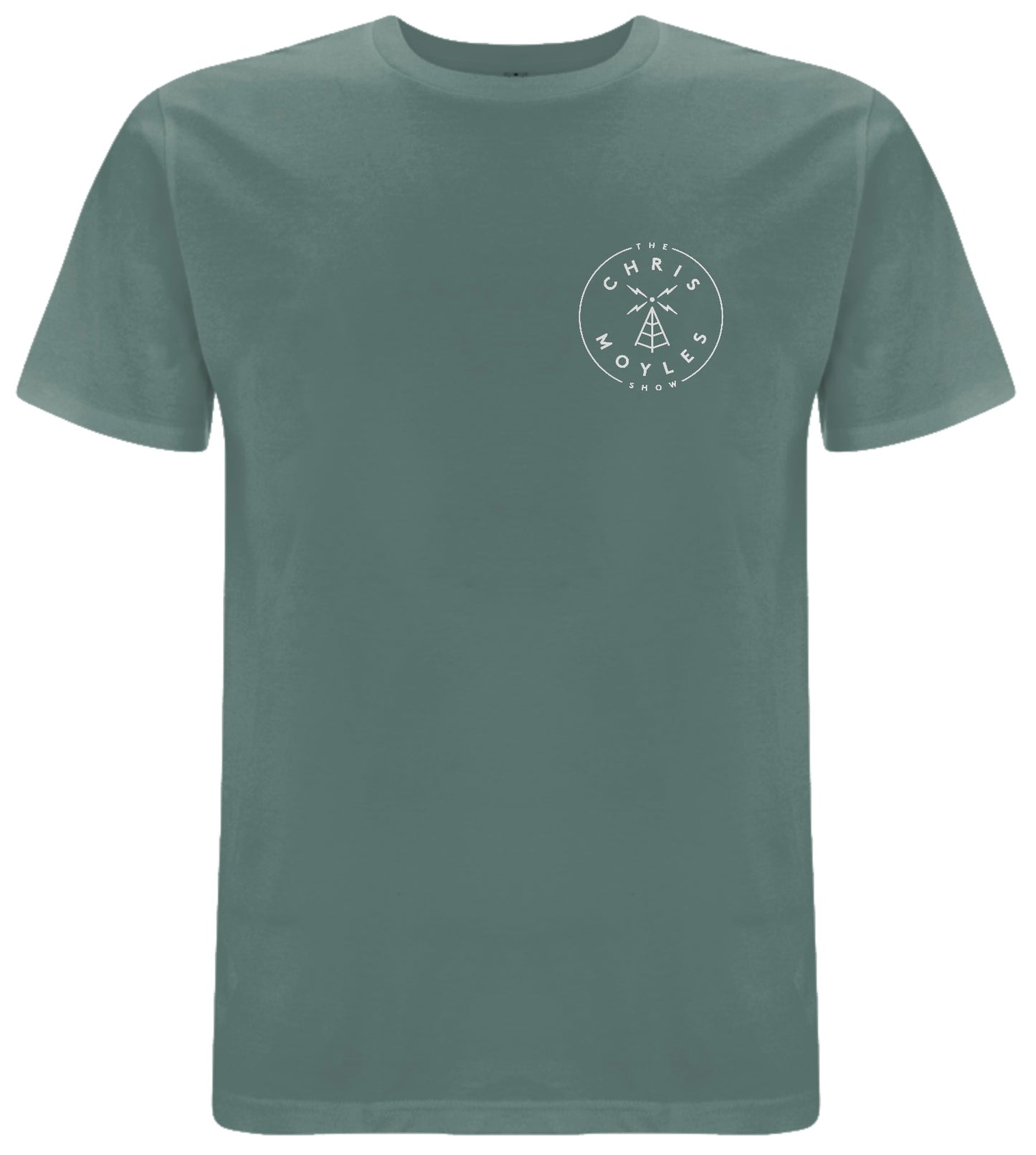 'The Chris Moyles Show' Small Print T-Shirt - 'Aloe'