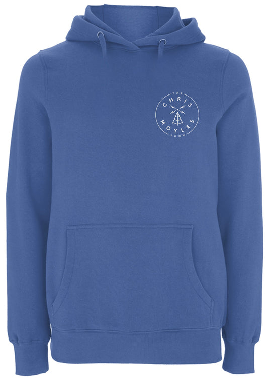 OVER-THE-HEAD Small Print Hoodie - 'Mindful Blue'