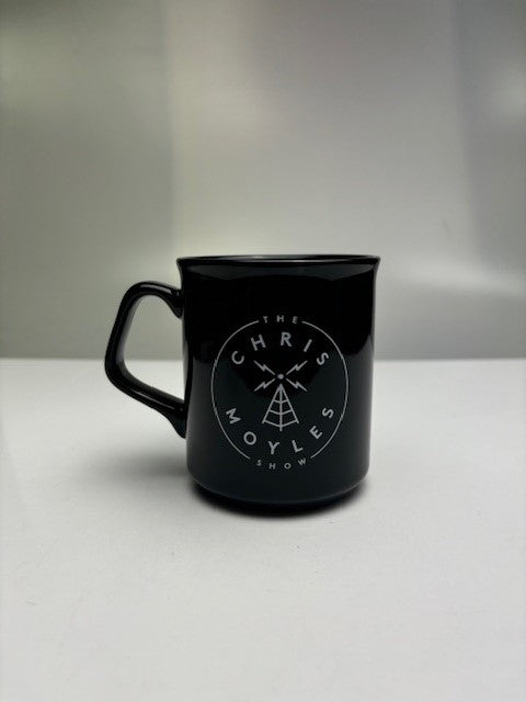 The Chris Moyles Show Black Mug