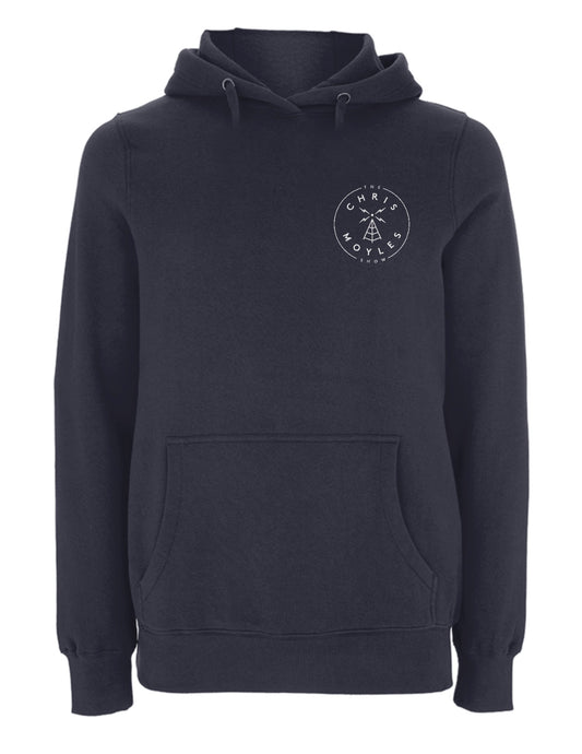 'The Chris Moyles Show' Small Print Hoodie - Navy